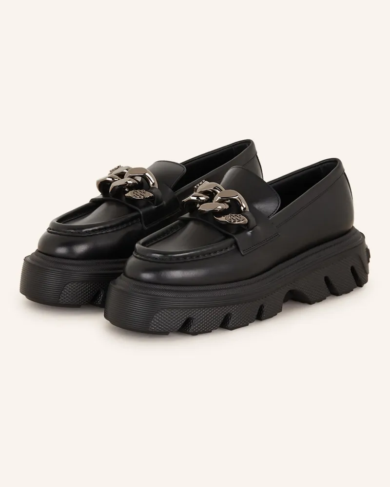 Casadei Plateau-Loafer GENERATION C Schwarz