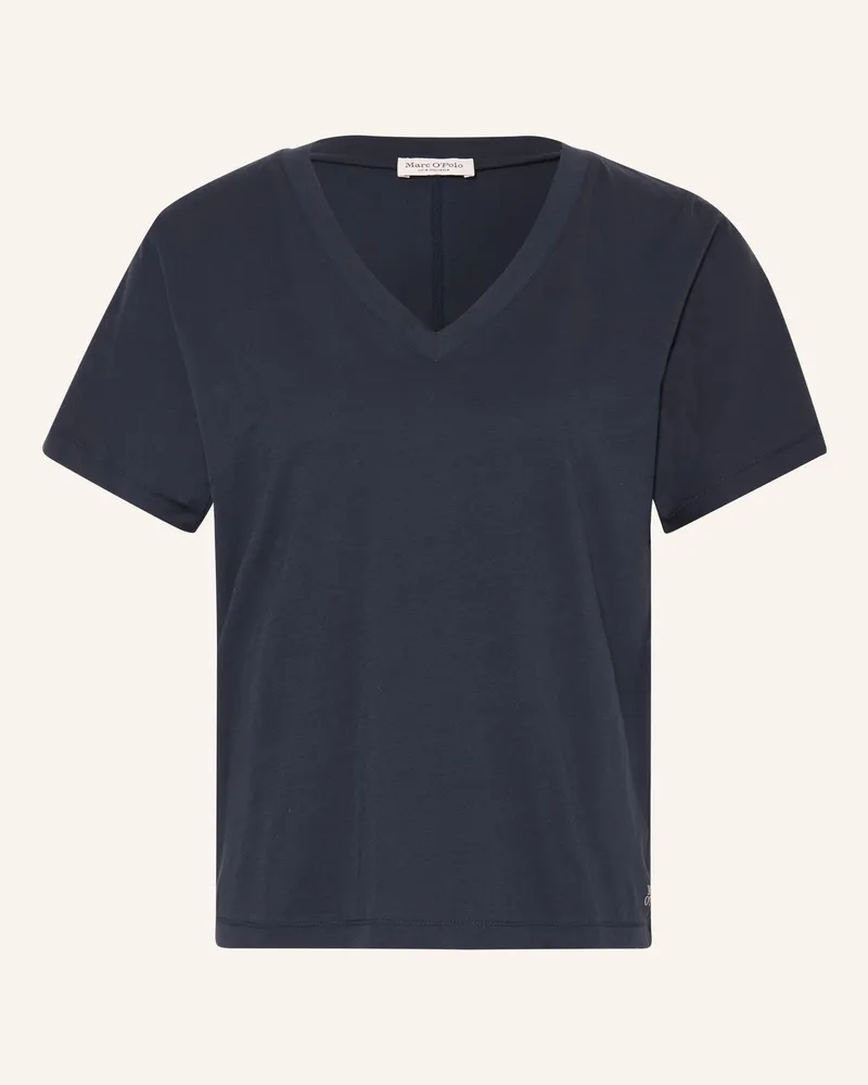 Marc O'Polo T-Shirt blau Dunkelblau
