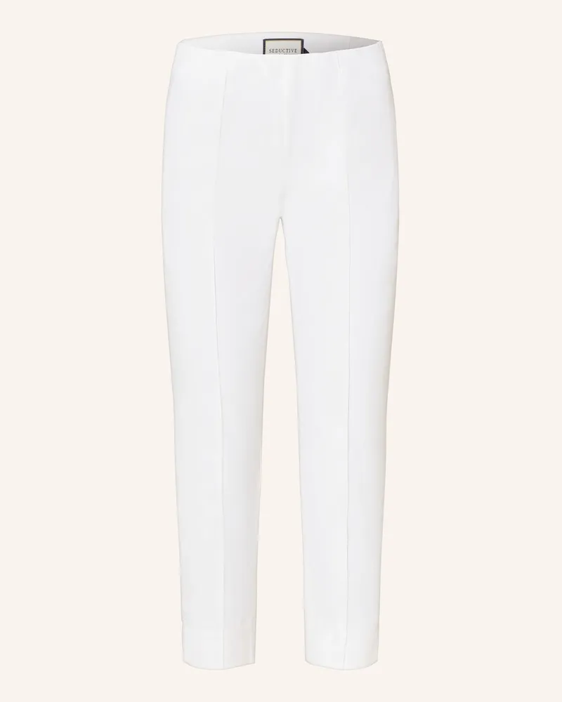 SEDUCTIVE  7/8-Hose Capri weiss Weiss