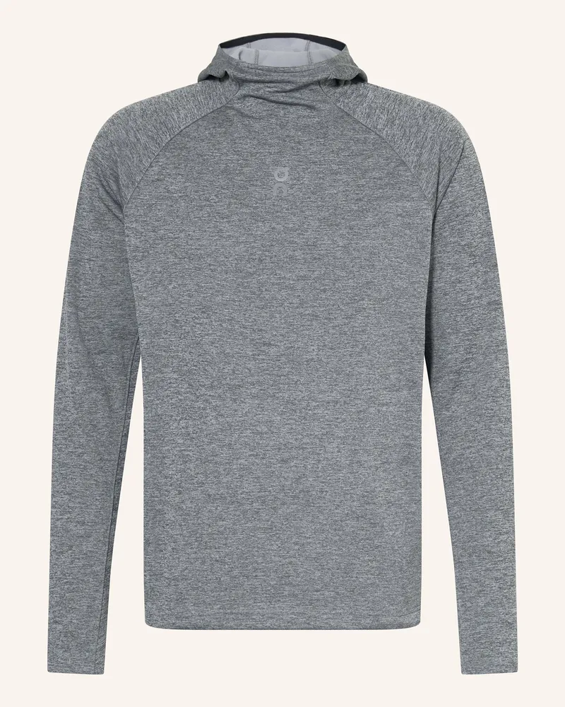 ON Funktionshoodie TREK HOODIE Grau