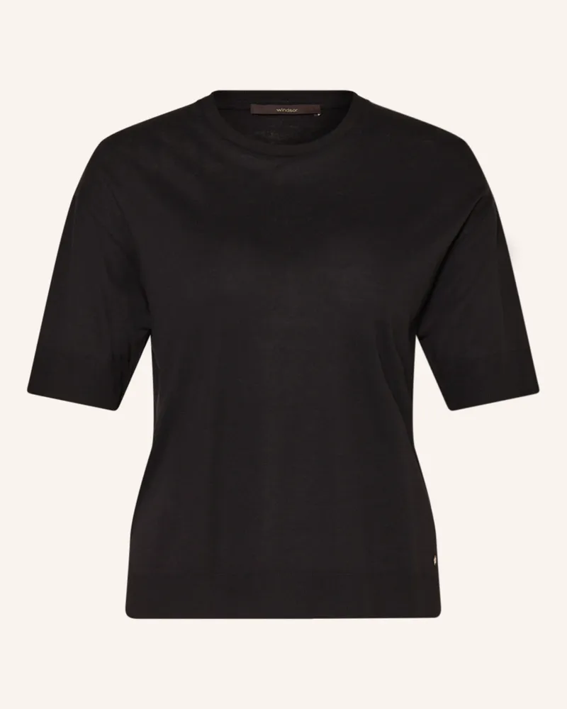 windsor. T-Shirt Schwarz