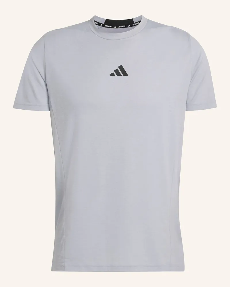 adidas Funktionsshirt Designed For Training Workout grau Grau