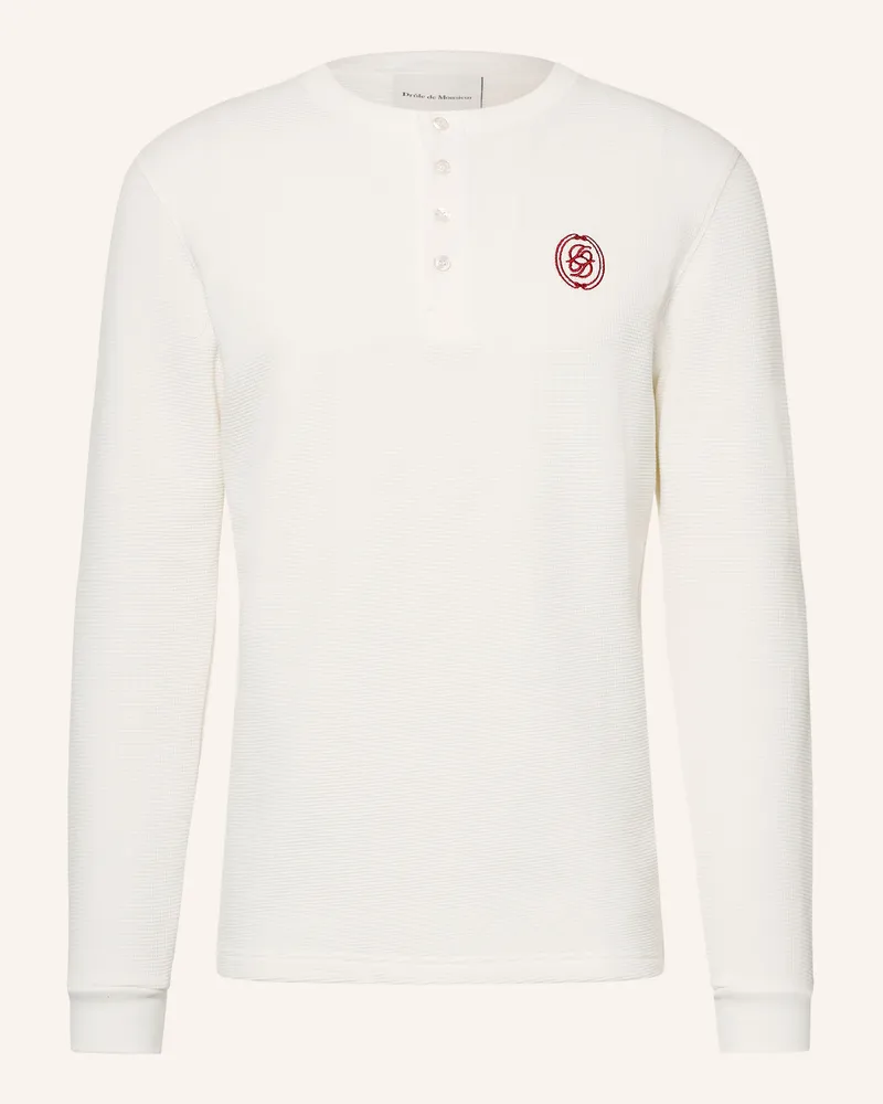 Drôle de Monsieur Longsleeve weiss Weiss