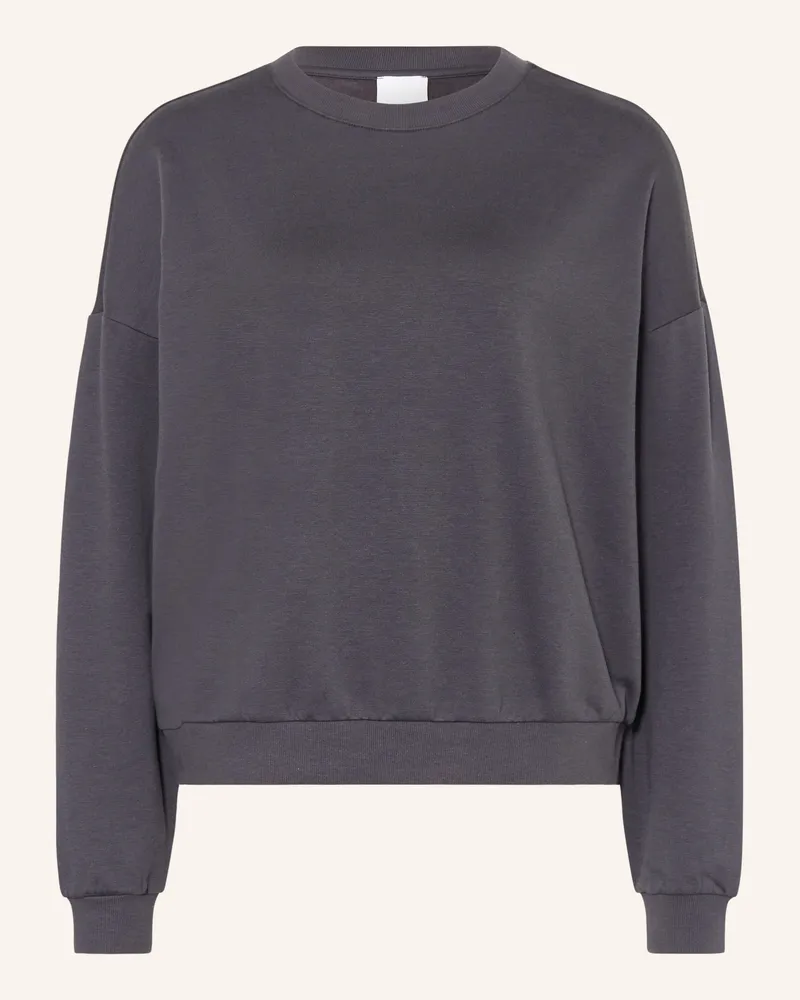 Mey Lounge-Sweatshirt Serie ROSE Dunkelgrau