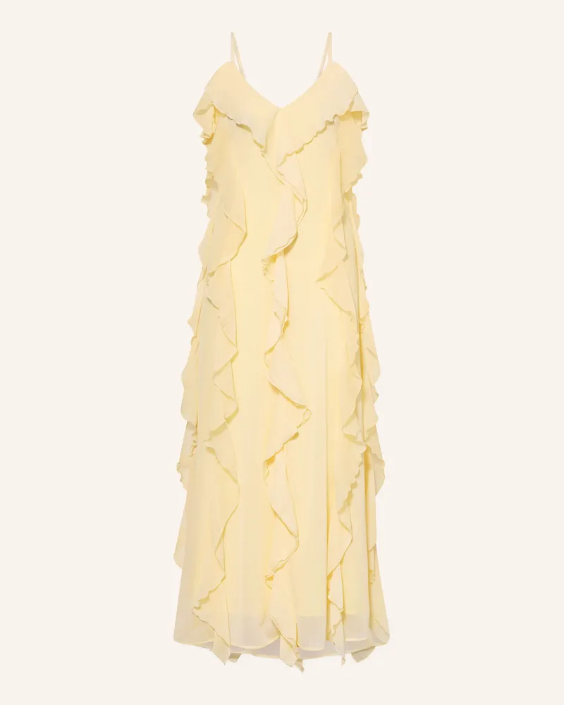 Mrs & HUGS Kleid Mit Volants gelb Gelb