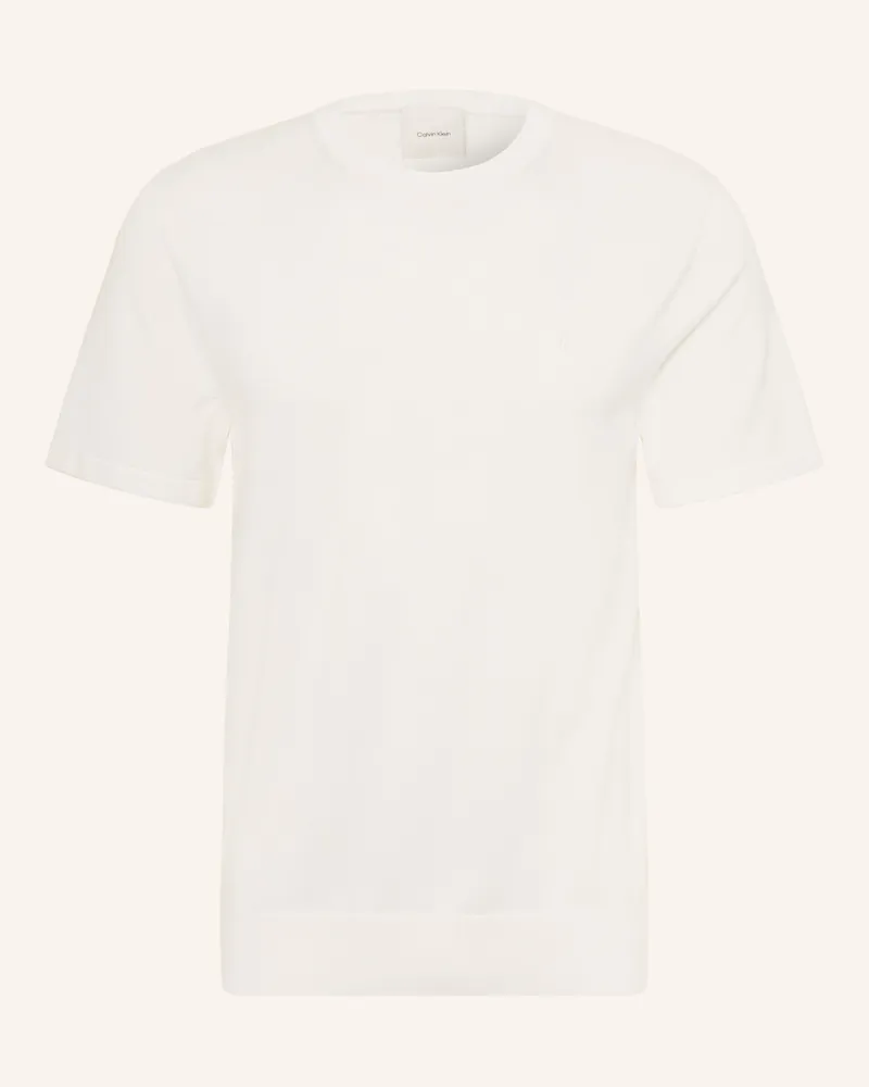 Calvin Klein Strickshirt Creme