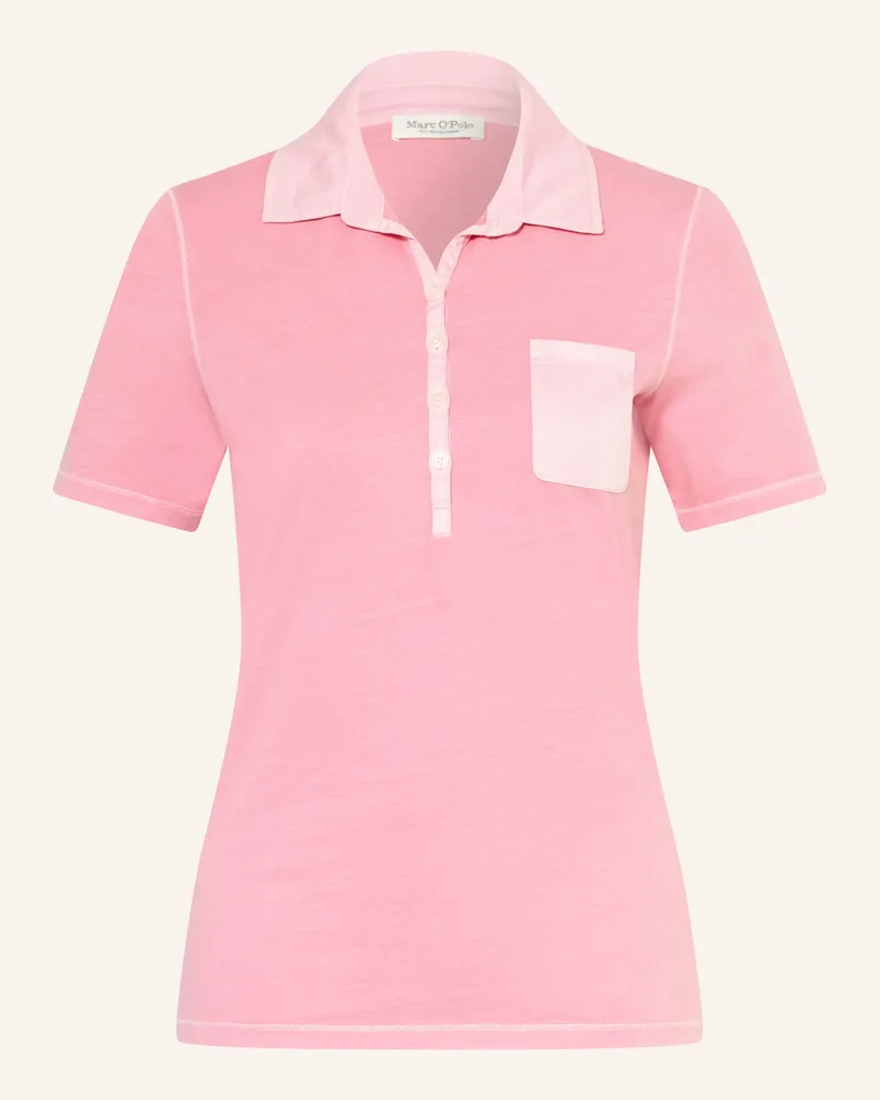 Marc O'Polo Jersey-Poloshirt rosa Rosa