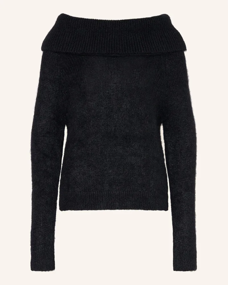 Peserico Alpaka-Pullover Schwarz