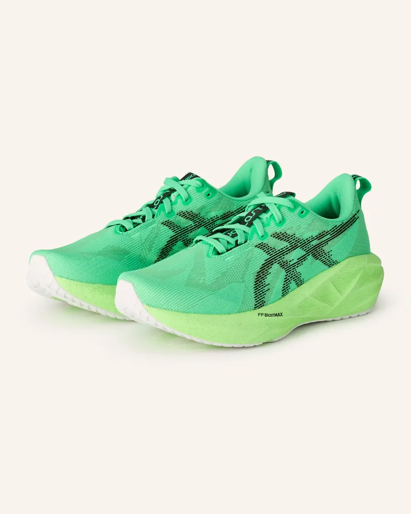 Asics Laufschuhe Novablast 5 gruen Neongrün
