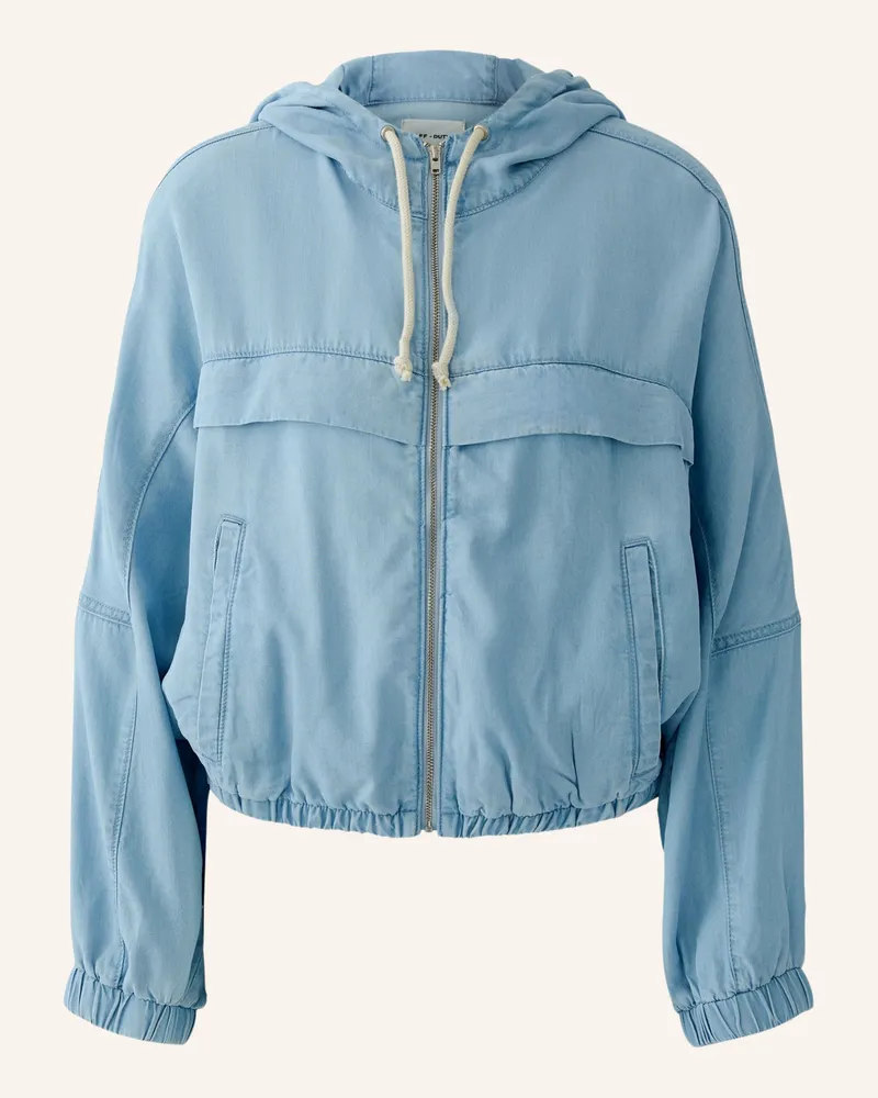 Oui  Jacke blau Blau