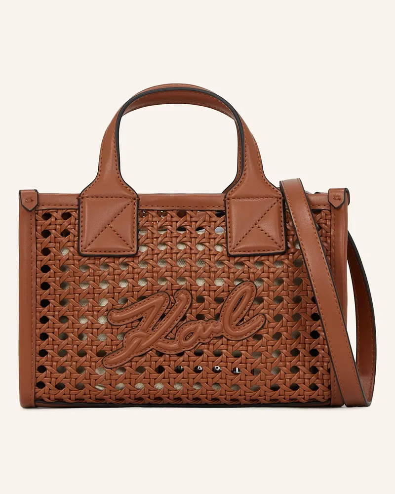 Karl Lagerfeld Handtasche Braun