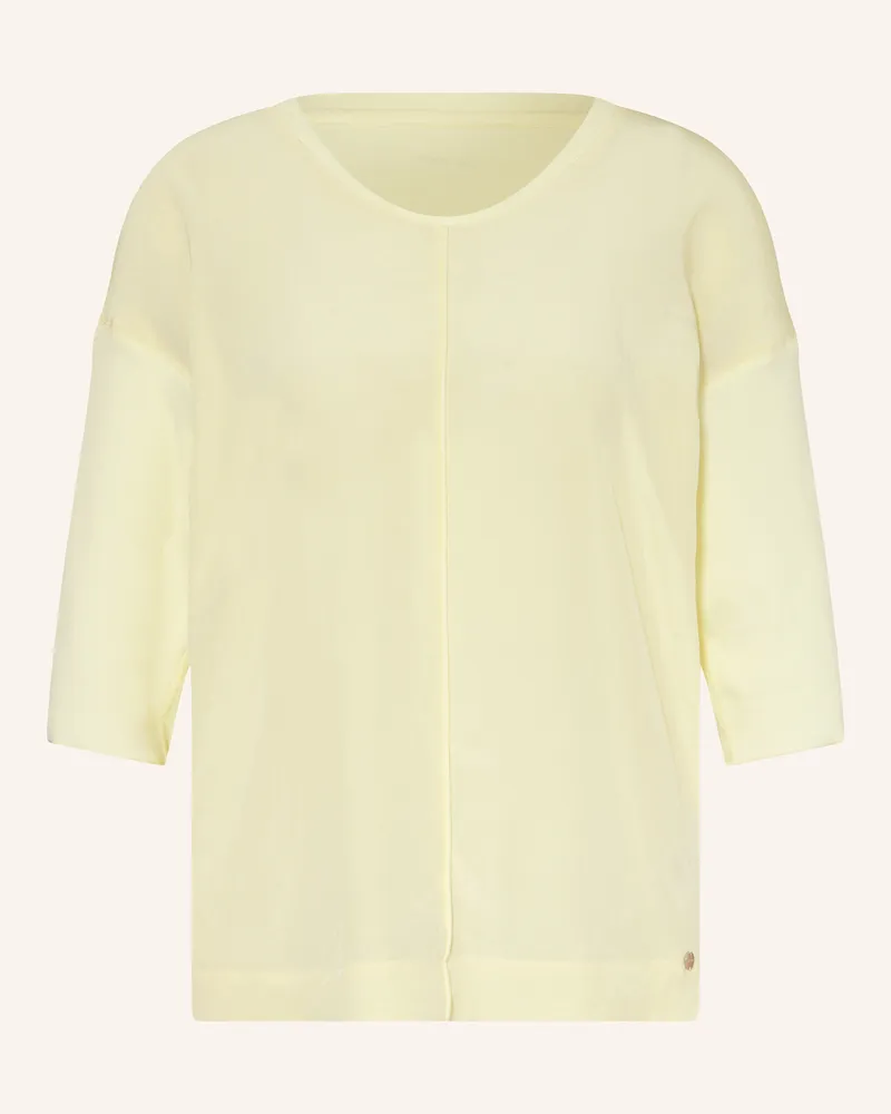 Marc Cain Blusenshirt im Materialmix mit 3/4-Arm 405