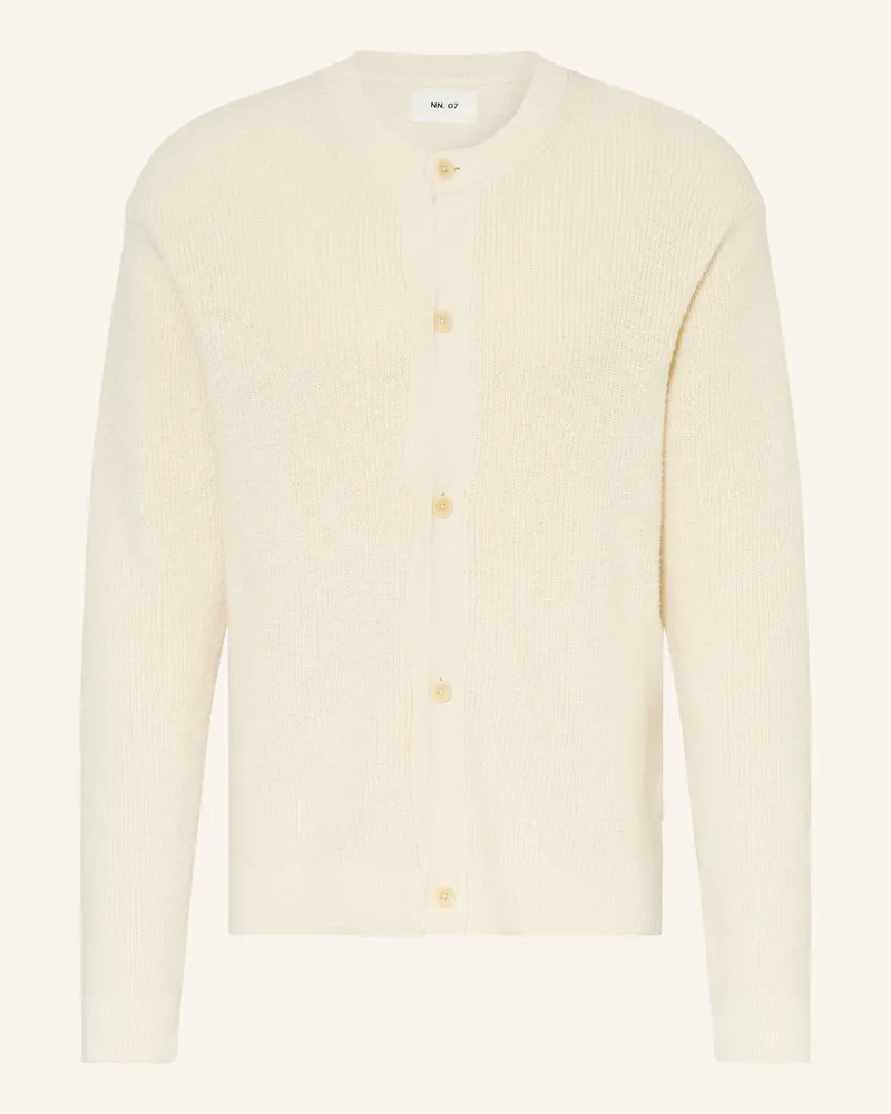 NN 07 Strickjacke Jasper weiss Ecru