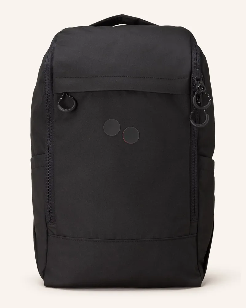 pinqponq Rucksack PURIK mit Laptop-Fach 21l Schwarz