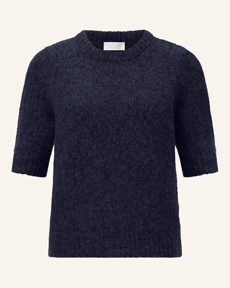 Rich&Royal Strickshirt mit Alpaka Dunkelblau
