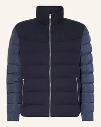 HUGO BOSS Steppjacke CLANELLO im Materialmix Blau