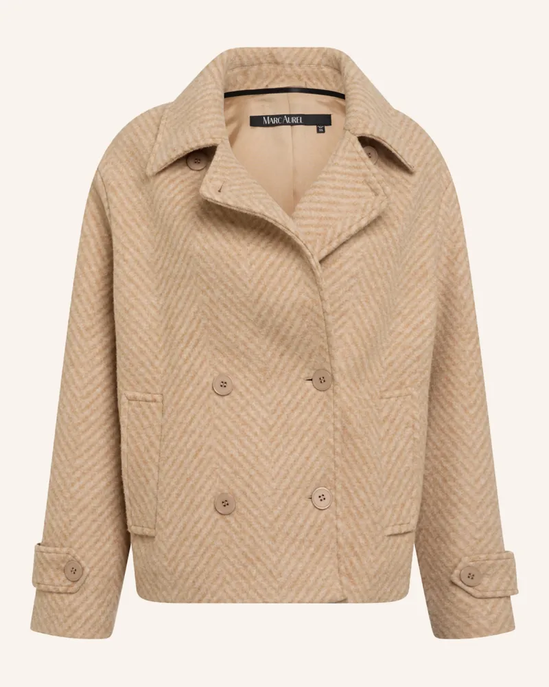 MARC AUREL Cabanjacke beige Braun