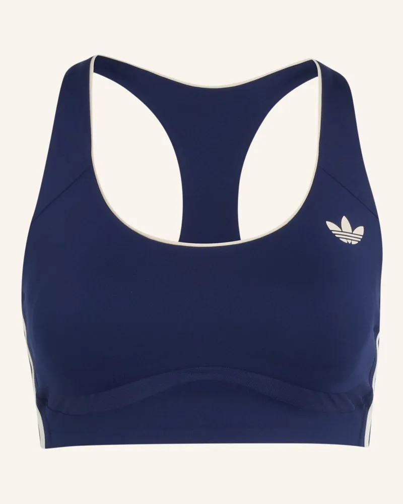 adidas Adidas Originals Sport-Bh, Mittlerer Halt blau Blau