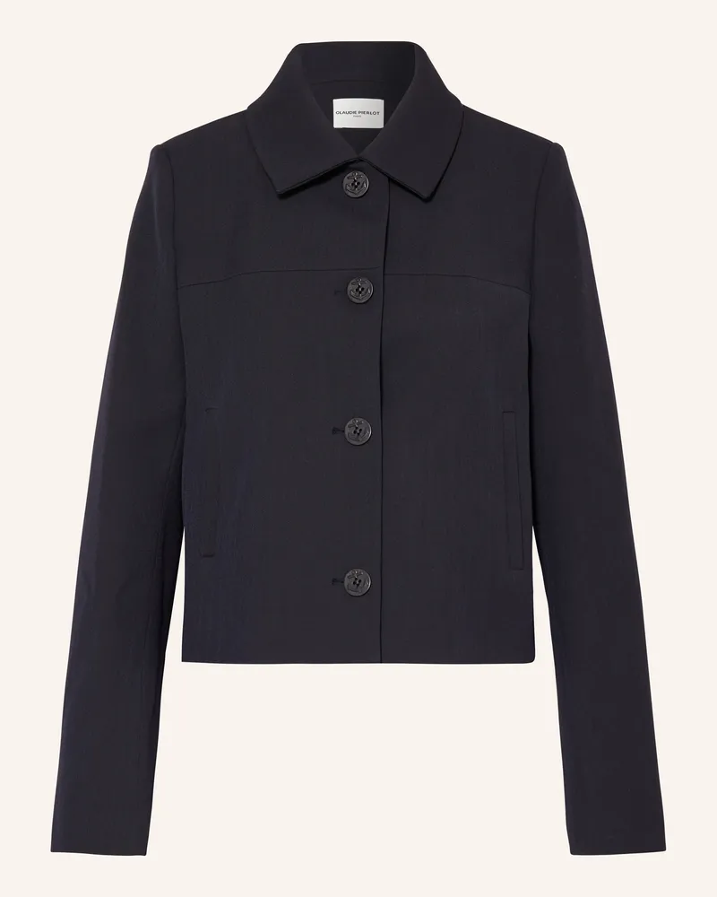 Claudie Pierlot Kastenjacke Dunkelblau