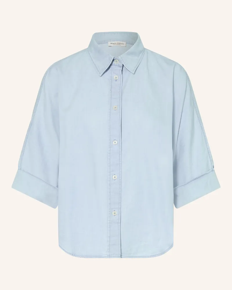 Marc O'Polo Jeansbluse blau Hellblau