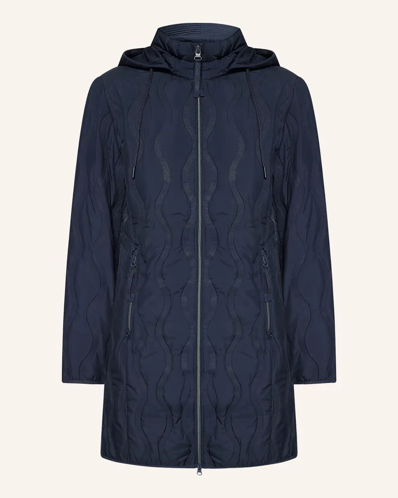 Betty Barclay Steppmantel Mit Abnehmbarer Kapuze blau Dunkelblau