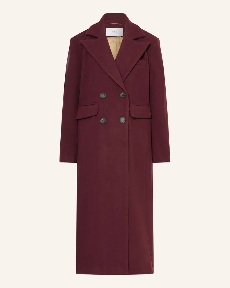 Y.A.S Mantel rot Dunkelrot