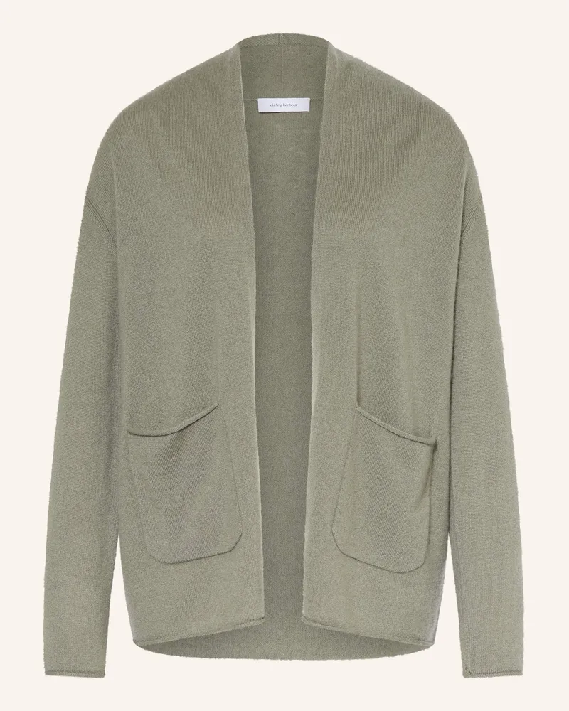 Darling Harbour Strickhülle Aus Cashmere gruen Salbei