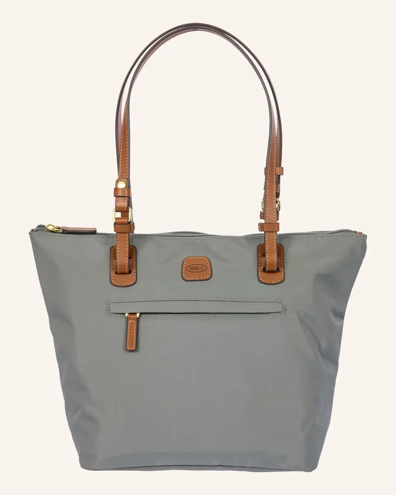 Bric's Schultertasche Mit Pouch grau Grau