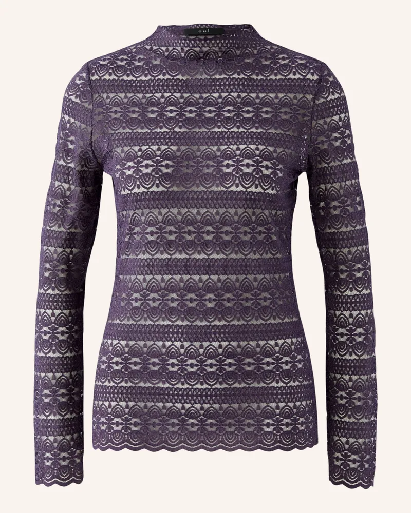 Oui  Longsleeve lila Lila