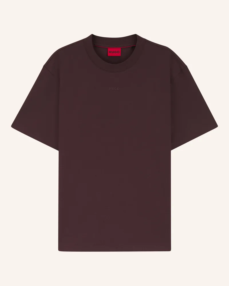 HUGO BOSS T-Shirt Dapolino braun Hellbraun