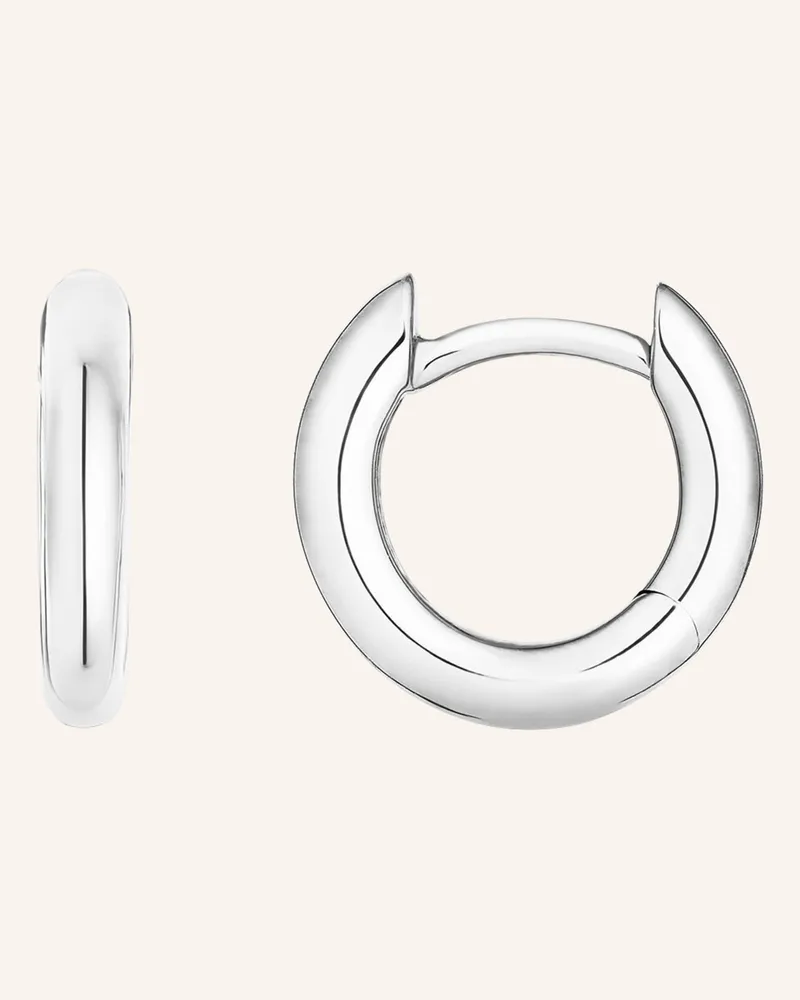 Wempe Fine Jewelry Creole Minimalisnm silber Weissgold