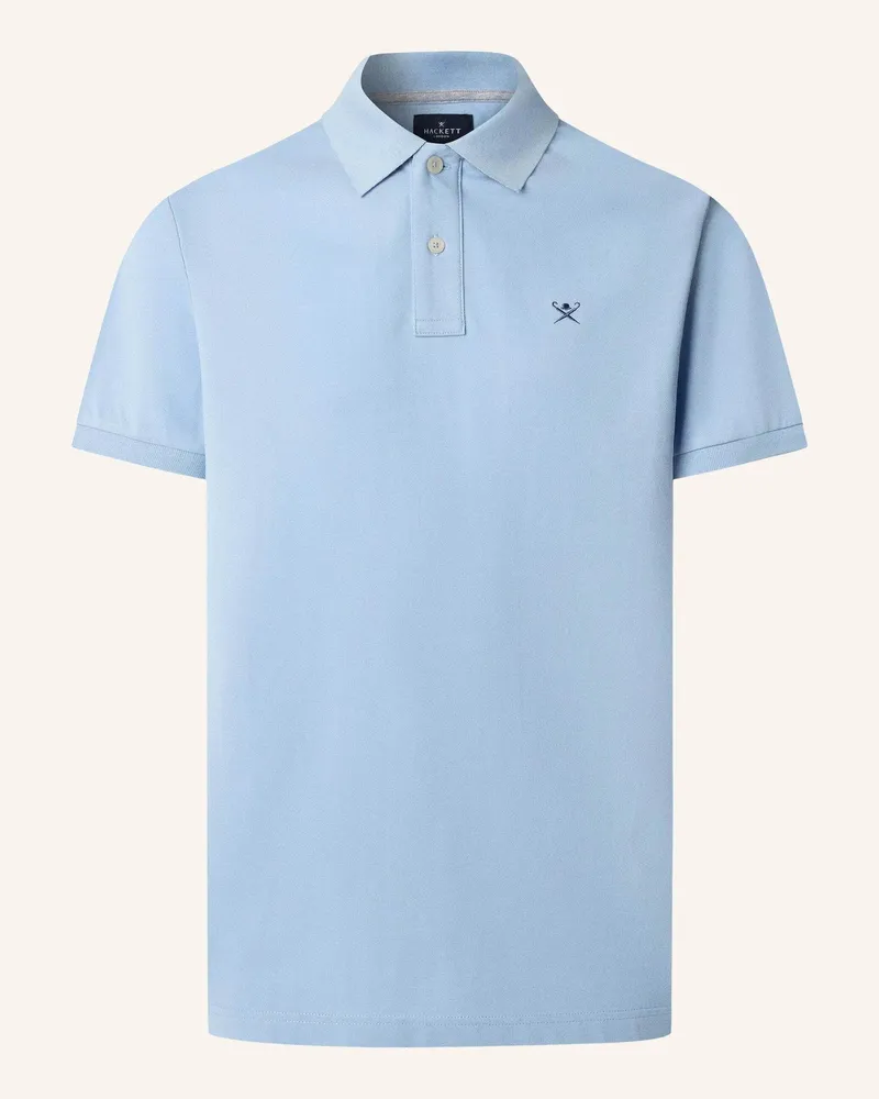 Hackett Poloshirt SLIM FIT LOGO Blau