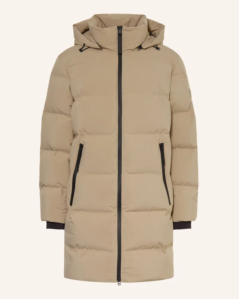 Marc O'Polo Daunenmantel Mit Abnehmbarer Kapuze beige Beige