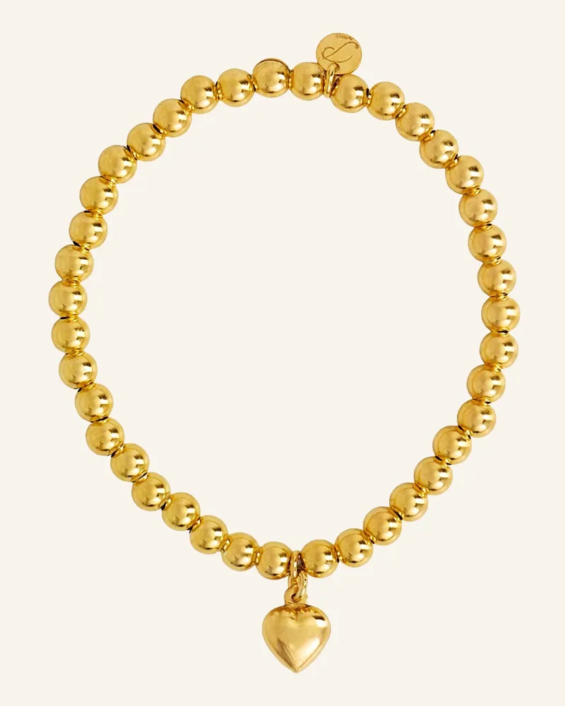 POMPIDOU Armbänder Heart By Glambou gold Gold
