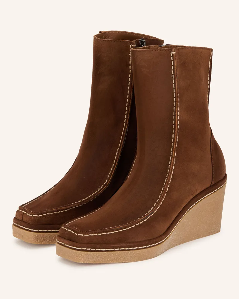 Pons Quintana Boots Estela braun Braun