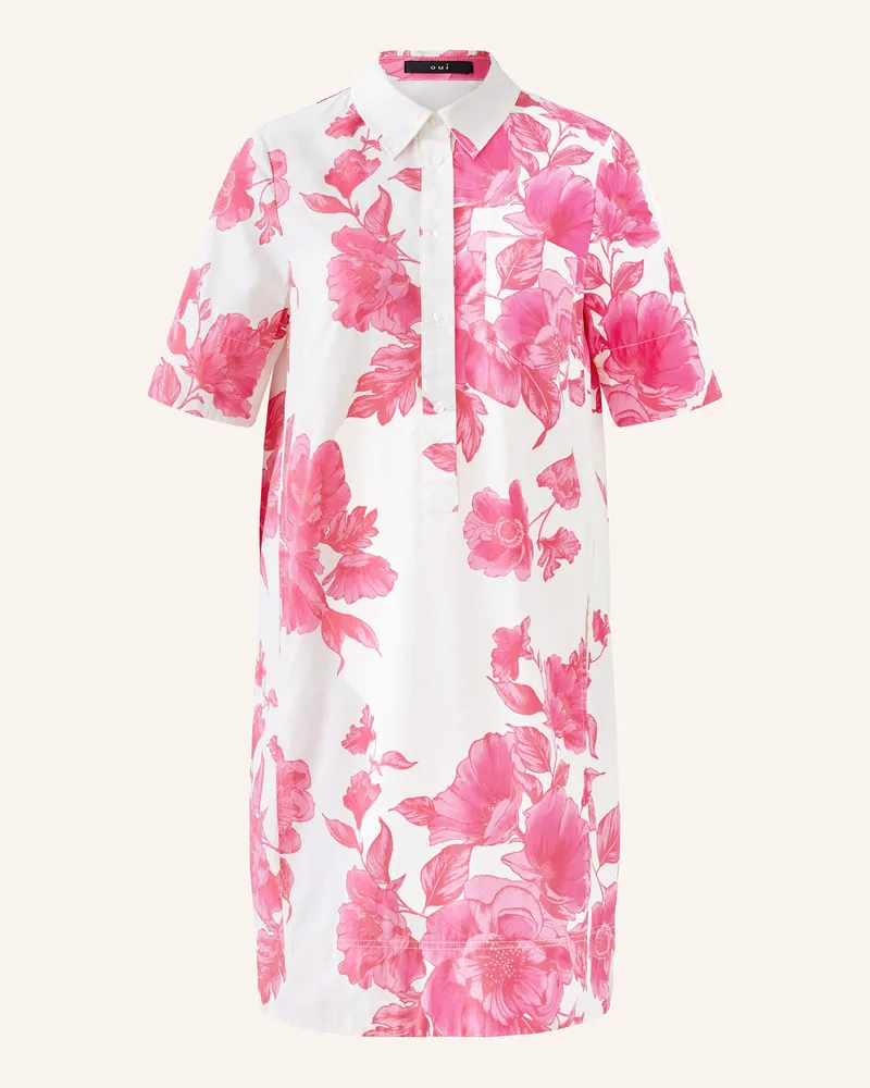 Oui  Hemdblusenkleid Weiss