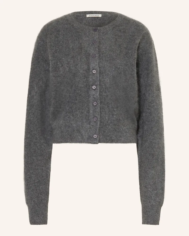 By Malene Birger Strickjacke Montana Aus Cashmere grau Grau