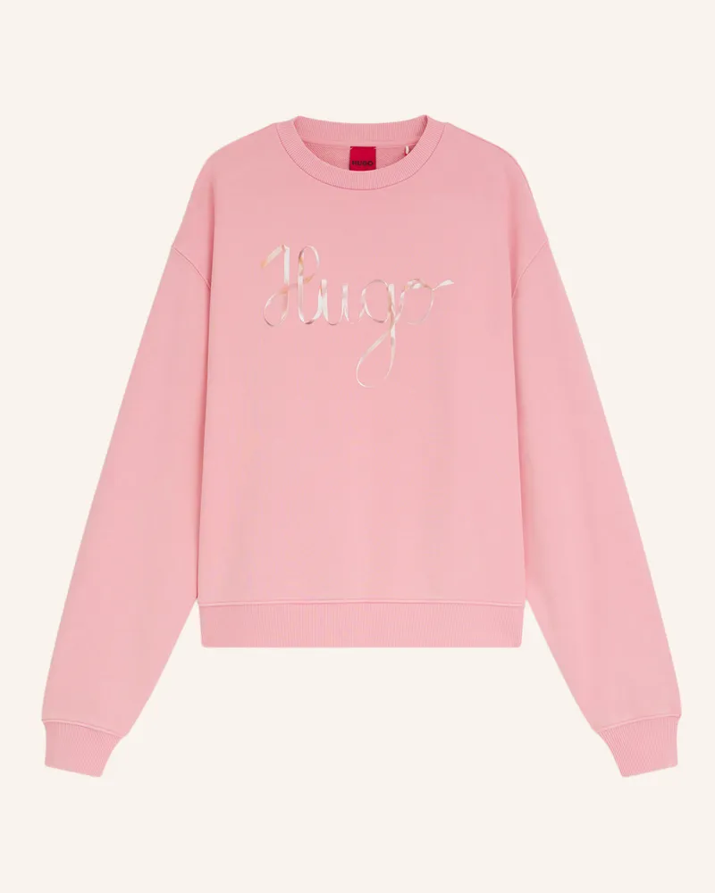 HUGO BOSS Sweatshirt DEROXINA_4 Oversize Fit Pink