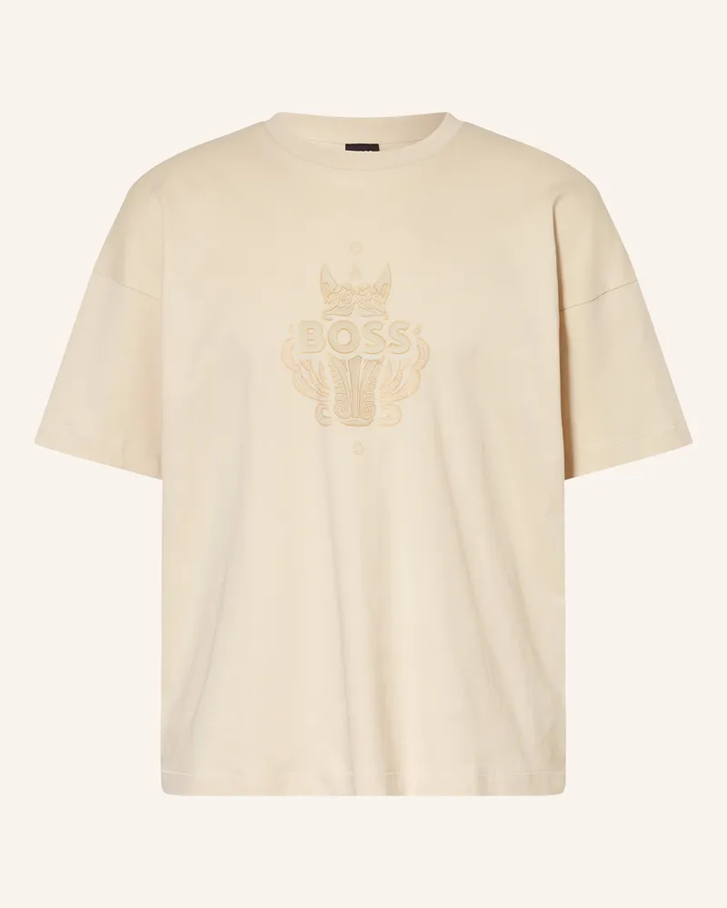 HUGO BOSS T-Shirt Wen_Cny weiss Creme