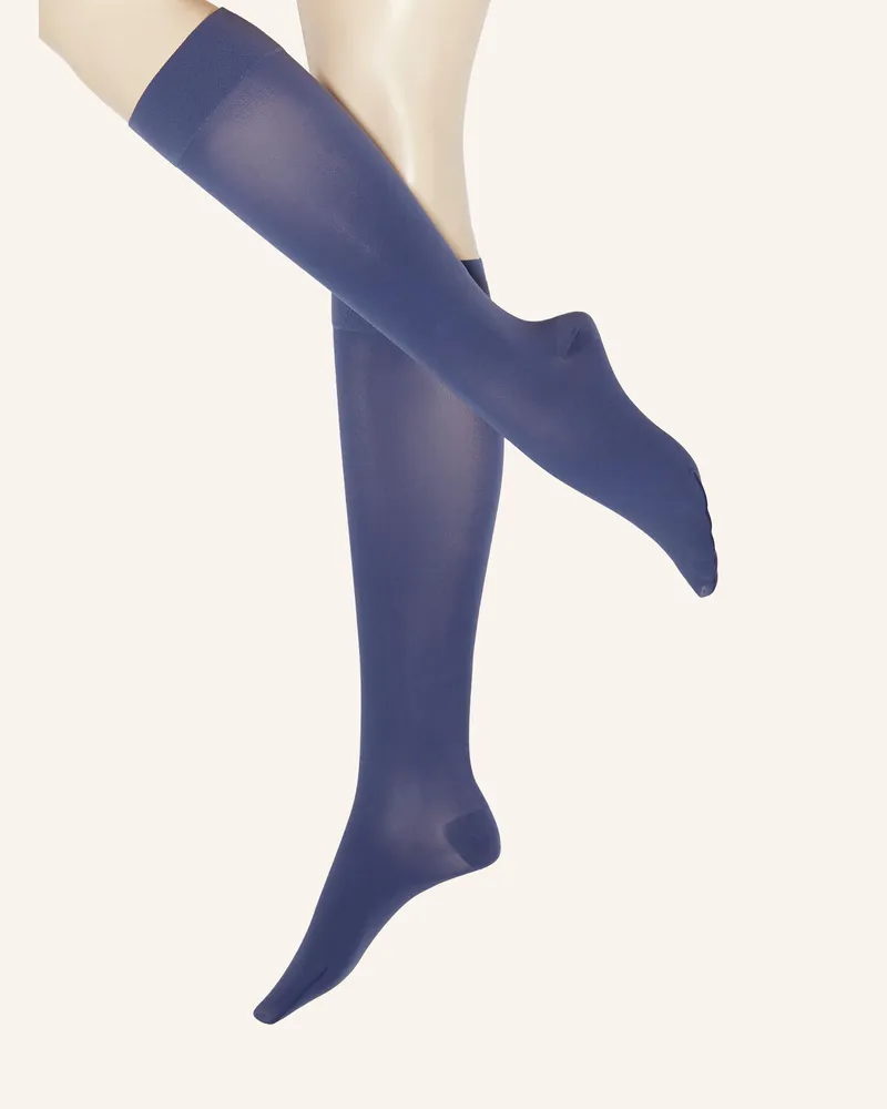 ITEM m6 Fein-Kniestrümpfe Soft Touch 50 blau 715