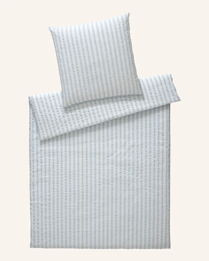 elegante Bettwäsche SVANEKE Hellblau