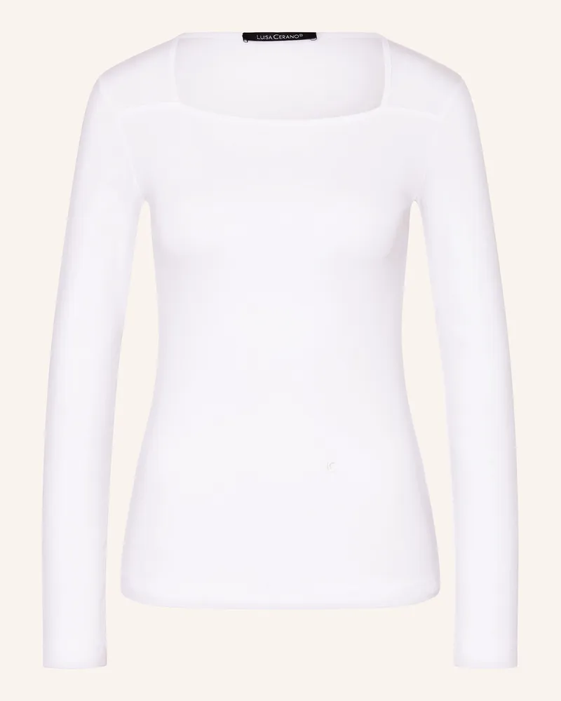 Luisa Cerano Longsleeve weiss Weiss