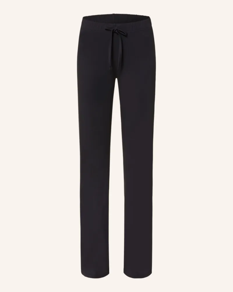 Hanro Lounge-Hose Natural Wear schwarz Schwarz