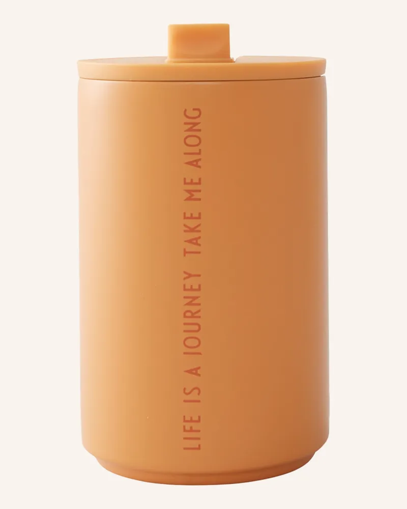 DESIGN LETTERS Thermobecher CHPILIFEIS Orange