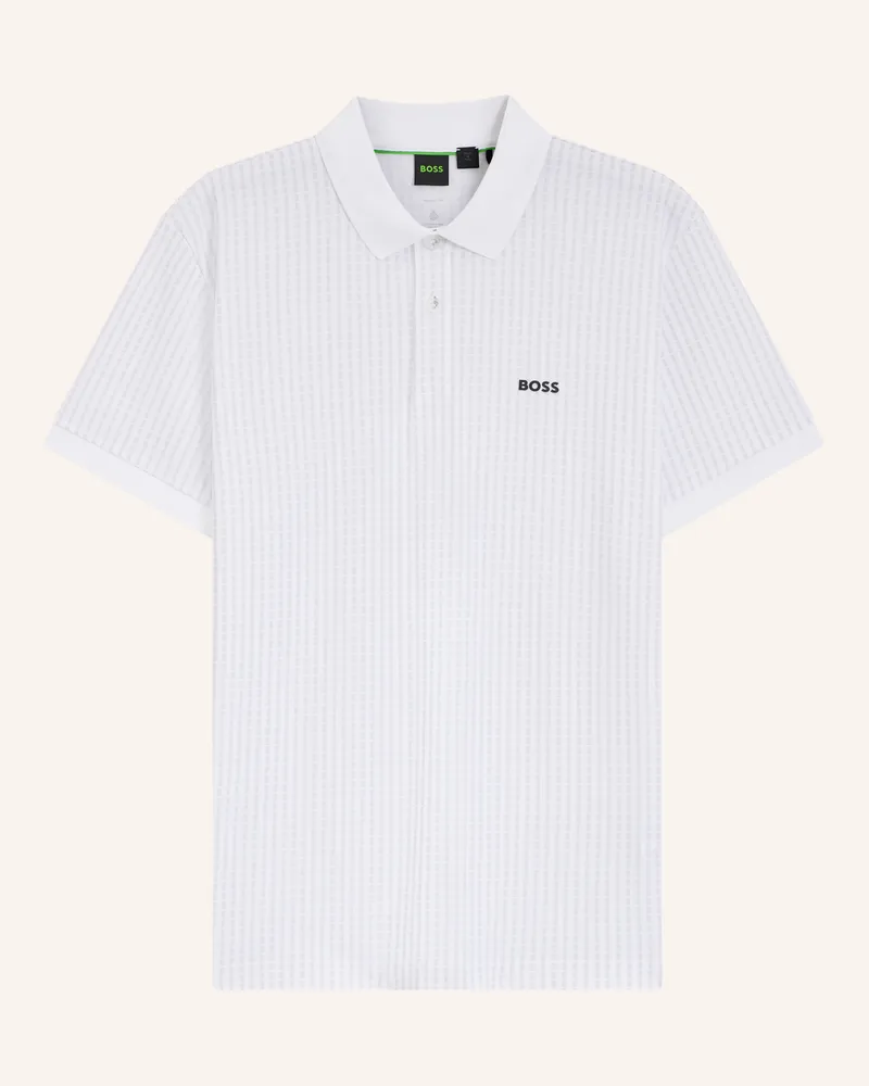 HUGO BOSS Poloshirt Pl_Goc Birdie 3 Regular Fit weiss Weiss
