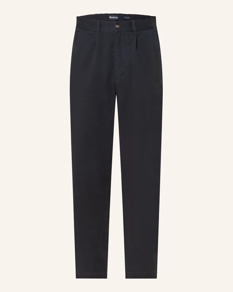 Barbour Chino Relaxed Fit blau Dunkelblau