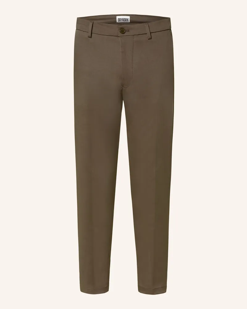 Drykorn Chino AJEND Extra Slim Fit Khaki