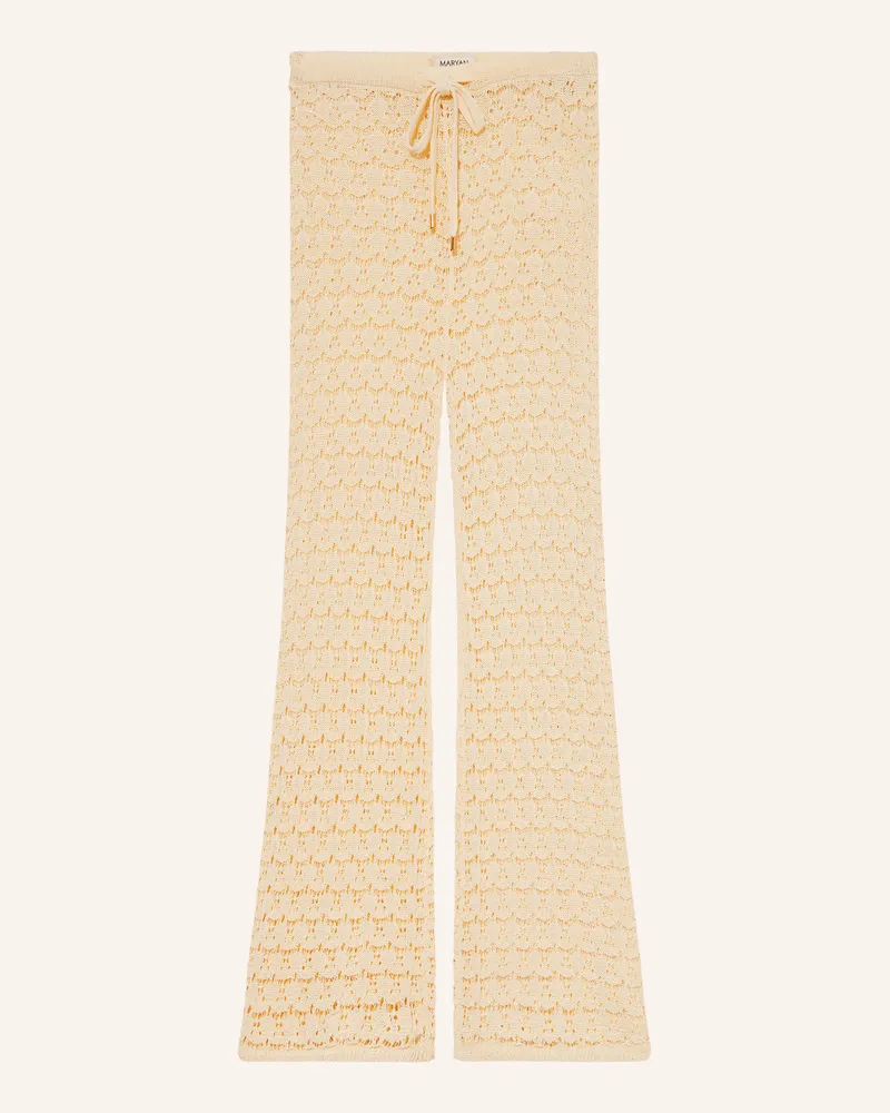 Maryan Mehlhorn Strickhose Serenity weiss Ecru