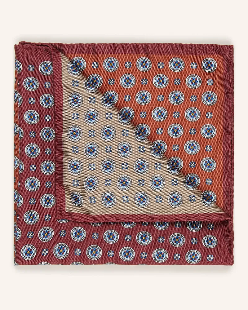 Eton Einstecktuch Dunkelrot