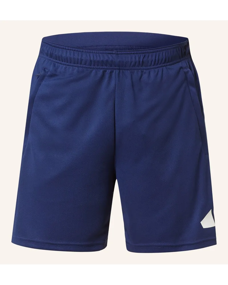 adidas Trainingsshorts TRAIN ESSENTIALS Blau